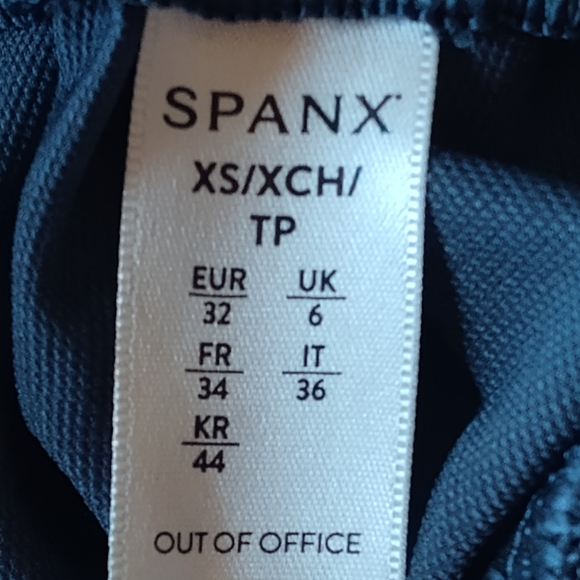 SPANX Out Of Office Jogger Pant | Dark Storm | Size XS - Picture 4 of 5